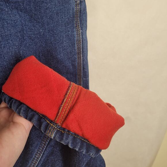 Berne Original Work Jeans fully flannel lined size 38x32 Workwear Warm Outdoors - Picture 8 of 9